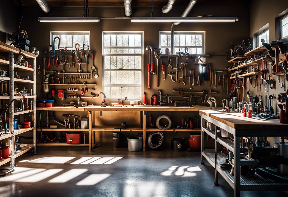 Formation plombier en action
Apprenti plombier soudant un tuyau